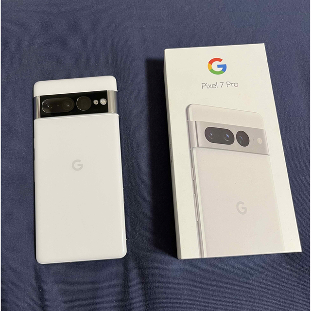 Google Pixel(グーグルピクセル)のPixel7 Pro Snow 128GB スマホ/家電/カメラのスマートフォン/携帯電話(スマートフォン本体)の商品写真