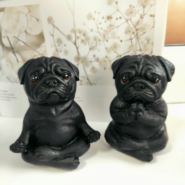 パグ置き物 パグ犬 飾り 玄関置き パグ雑貨 かわいいの通販 by パグ置き物 パグ犬 飾り 玄関置き パグ雑貨 かわいいの通販 by