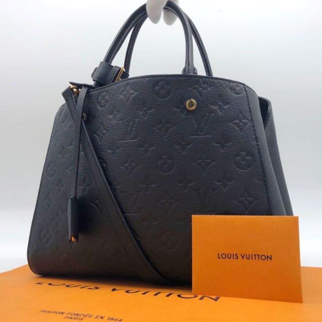 LOUIS VUITTON(ルイヴィトン)の【美品・鑑定済】ルイヴィトン アンプラント モンテーニュ 2way ハンドバッグ レディースのバッグ(ハンドバッグ)の商品写真