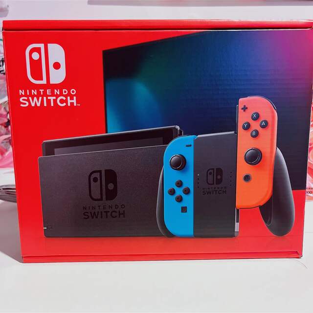 【新品未開封】Nintendo Switch 本体 ネオンブルー