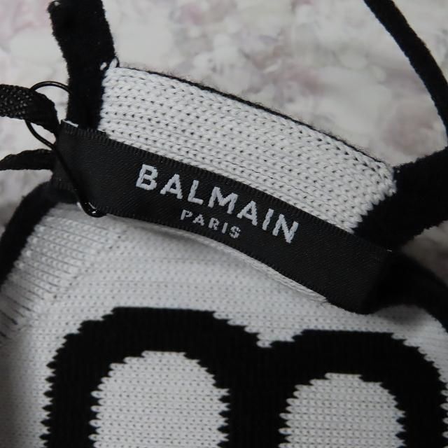 BALMAIN(バルマン)の未使用品BALMAINロゴファッションマスクブランドカッコイイオシャレ黒ブラック レディースのアクセサリー(その他)の商品写真