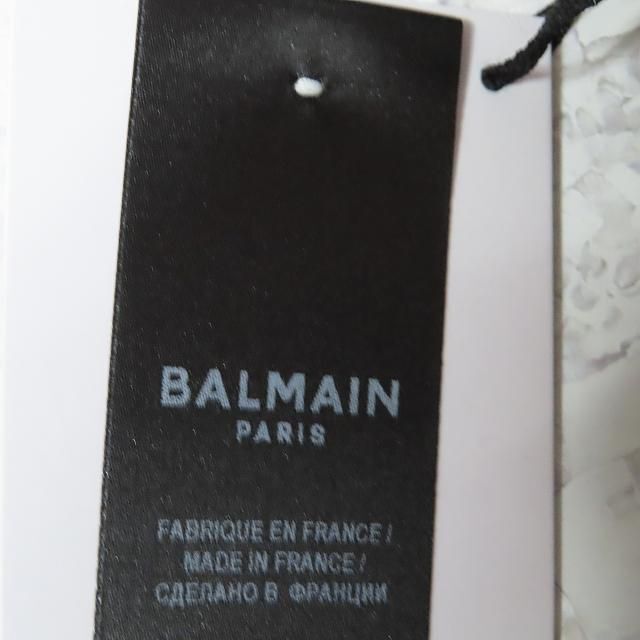 BALMAIN(バルマン)の未使用品BALMAINロゴファッションマスクブランドカッコイイオシャレ黒ブラック レディースのアクセサリー(その他)の商品写真