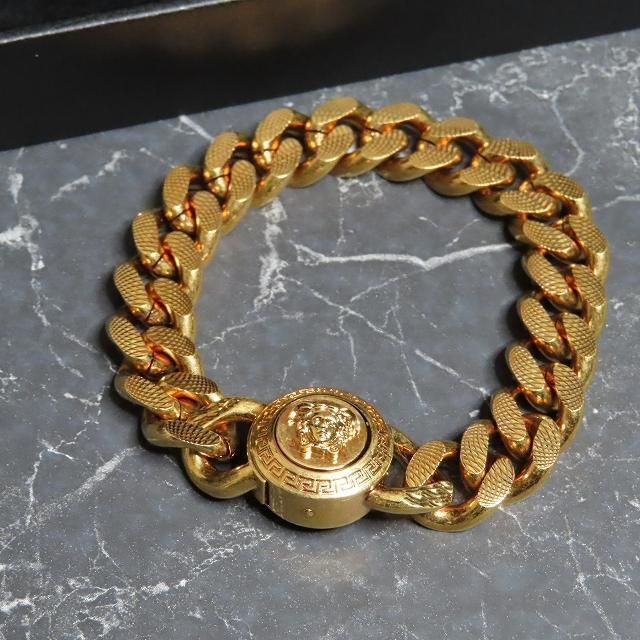 グランドセール VERSACE - 新品VERSACE極太チェーンブレスレット