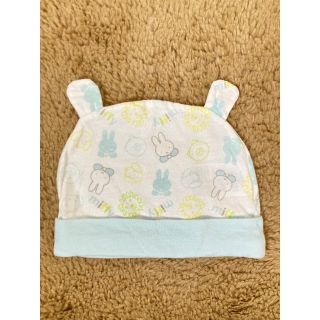 ミッフィー(miffy)のミッフィー　ベビー帽子　綿(その他)