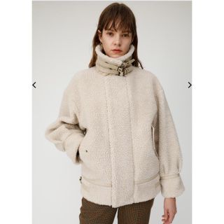 マウジー(moussy)のマウジー　ボアジャケット(ブルゾン)