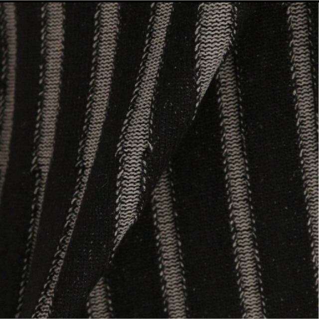 Noble(ノーブル)の【専用】Noble ランダムバイカラーリブニットスカート  レディースのスカート(ロングスカート)の商品写真