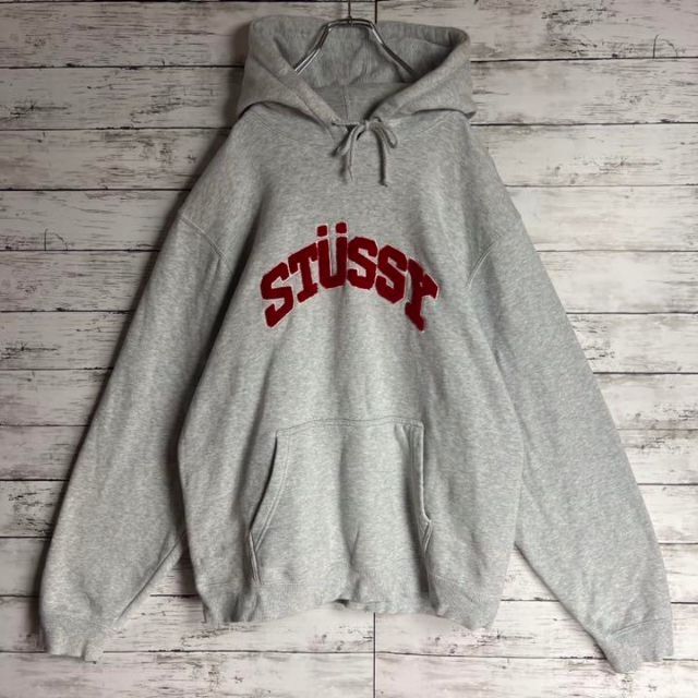 STUSSY - 【超希少XLサイズ】 STUSSY 刺繍 パイルロゴ 即完売 入手困難