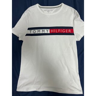 トミーヒルフィガー(TOMMY HILFIGER)のTOMMY HILFIGER 白ロゴTシャツ(期間限定価格)(Tシャツ/カットソー(半袖/袖なし))