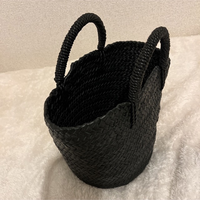 Aeta  Leather basket S黒 アエタ レザーバスケット 1