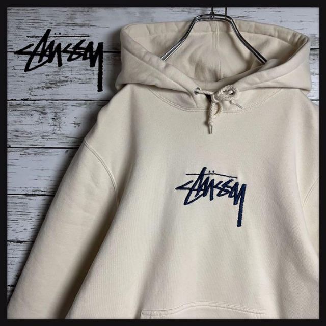 STUSSY - 【超希少カラー】 STUSSY 刺繍 センターロゴ 即完売 入手困難