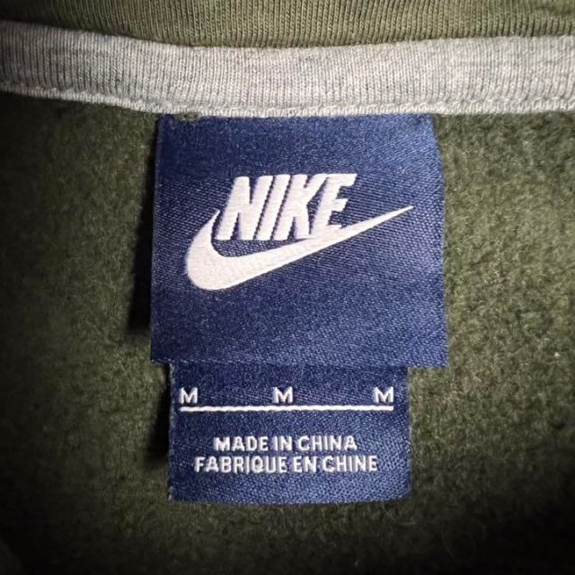 【超希少カラー】 NIKE ワンポイント刺繍ロゴ 即完売 入手困難 パーカー M 8