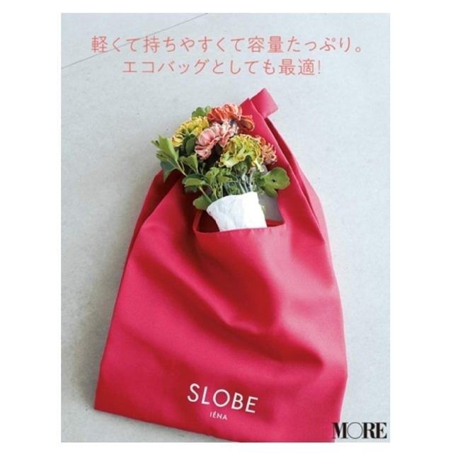 SLOBE IENA(スローブイエナ)のMORE モア 2019年 7月号 【付録】 スローブ イエナ　BIG&ポケッタ レディースのバッグ(エコバッグ)の商品写真