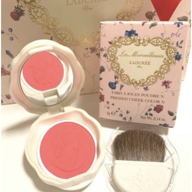 Les Merveilleuses LADUREE(レメルヴェイユーズラデュレ)のラデュレ LADUREE  プレストチークカラー N14 コスメ/美容のベースメイク/化粧品(チーク)の商品写真