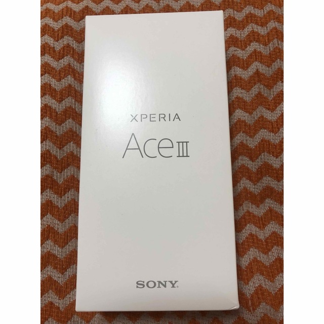 値下げ❣️Xperia Ace III ブルー　SOG08