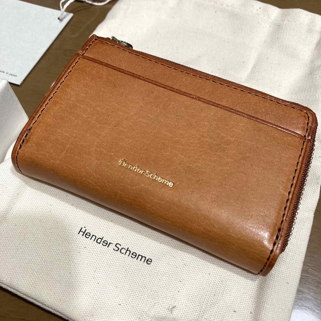 Hender Scheme(エンダースキーマ)の【未使用品】Hender scheme mini purse brown メンズのファッション小物(折り財布)の商品写真