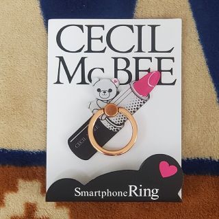 セシルマクビー(CECIL McBEE)のCECIL Mc BEE セシルマクビー セシルベアスマホリング(その他)