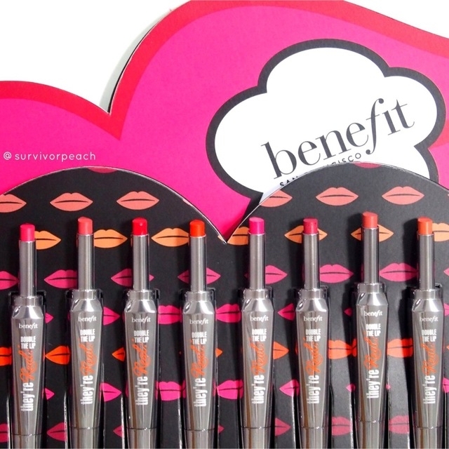 Sephora(セフォラ)のBenefit ベネフィット Double The Lip 2本セット コスメ/美容のベースメイク/化粧品(口紅)の商品写真