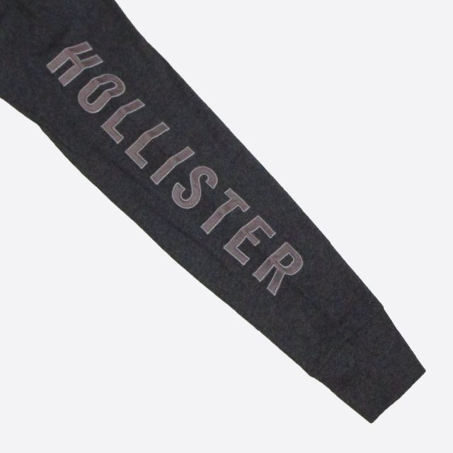 Hollister(ホリスター)の★新品★ホリスター★アップリケ長袖Tシャツ (Dark Grey/M) メンズのトップス(Tシャツ/カットソー(七分/長袖))の商品写真