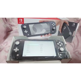 美品❣️Nintendo Switch lite グレー