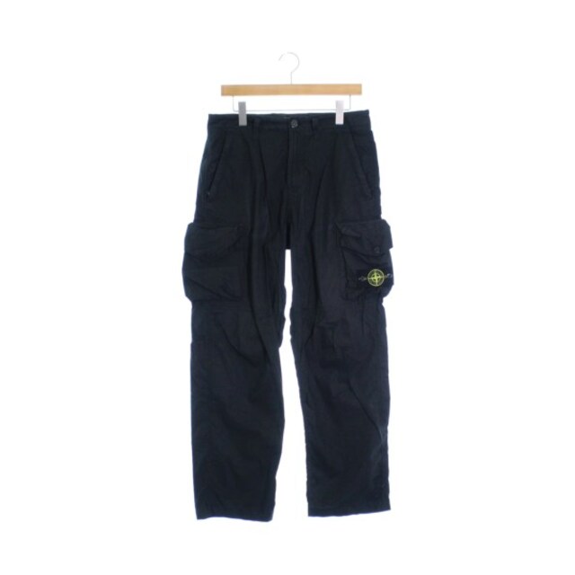 STONE ISLAND ストーンアイランド カーゴパンツ 29(S位) 黒 【古着】【中古】 | フリマアプリ ラクマ
