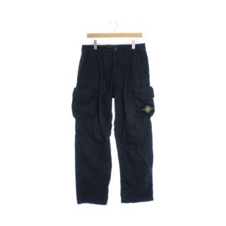 STONE ISLAND ストーンアイランド カーゴパンツ 29(S位) 黒 【古着】【中古】