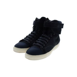 ランバン(LANVIN)のLANVIN ランバン スニーカー 7(25.5cm位) 紺 【古着】【中古】(スニーカー)