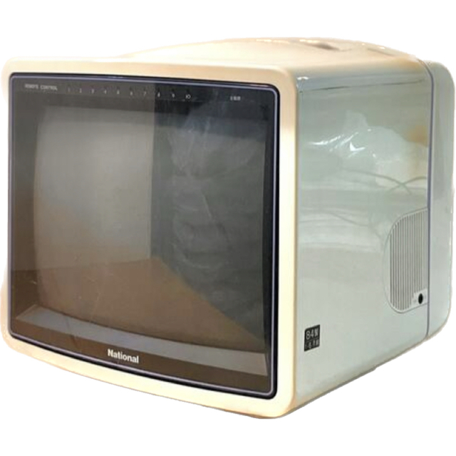カラーテレビ (グッドデザイン賞受賞) TH11-S19R ナショナル カラーテレビ (グッドデザイン賞受賞) TH11-S19R ナショナル