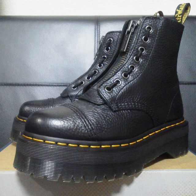 Dr.Martens SINCLAIR UK5 黒 厚底 8ホール JADON