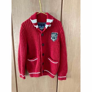 トミーヒルフィガー(TOMMY HILFIGER)の【トミーヒルフィガー】カーディガン　キッズ（110）(カーディガン)