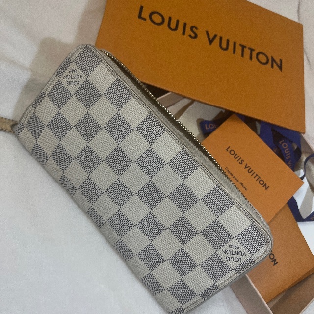 極美品】ルイヴィトン LOUIS VUITTON 長財布 ダミエアズール 【新品