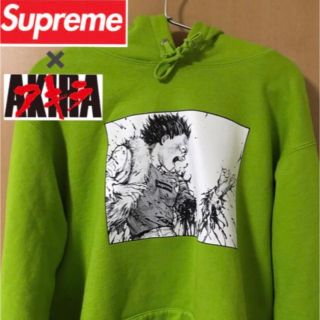 supreme AKIRA foodie パーカー　L