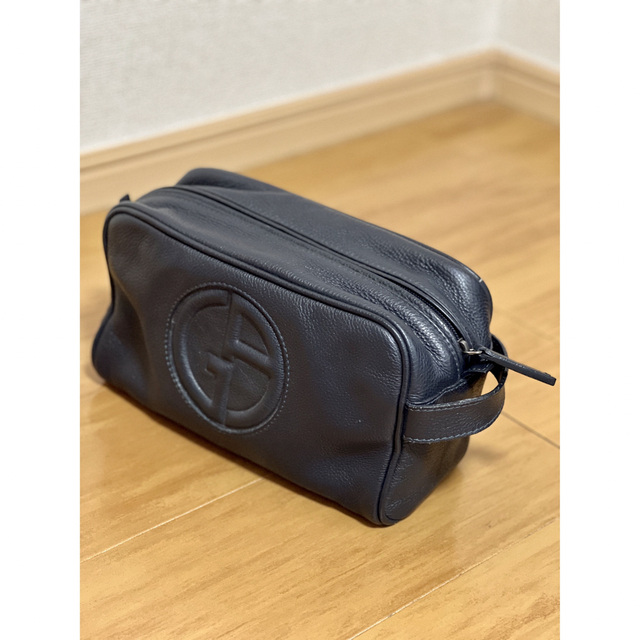 GIORGIO ARMANI - ジョルジオ アルマーニ メンズ レザー GIORGIO ARMANI - ジョルジオ アルマーニ メンズ レザー