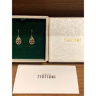 ジュエリーツツミ(JEWELRY TSUTSUMI)の早い者勝ち♡保証書付！ほぼ未使用品♪オパールK10YG(イエローゴールド)ピアス(ピアス)