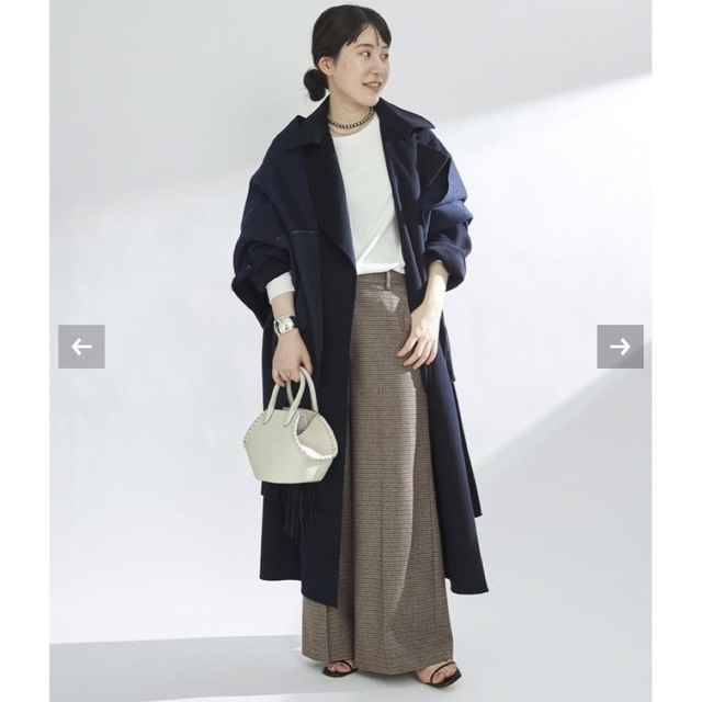 正規品販売! Plage - ハミルトンステンカラーコート 38 ロングコート