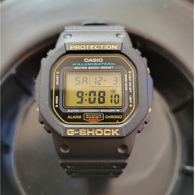 G-SHOCK DW-5600E 黒金 腕時計 カシオ