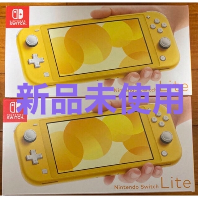 家庭用ゲーム機本体Nintendo Switch Lite 任天堂スイッチライト本体　2台セット