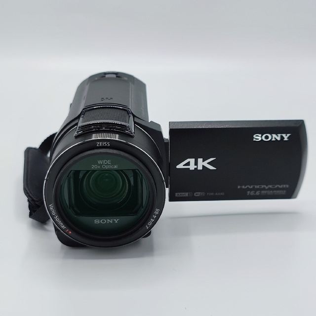 専用出品】SONY ビデオカメラレコーダー FDR-AX40(B)おまけ付 ビデオカメラ
