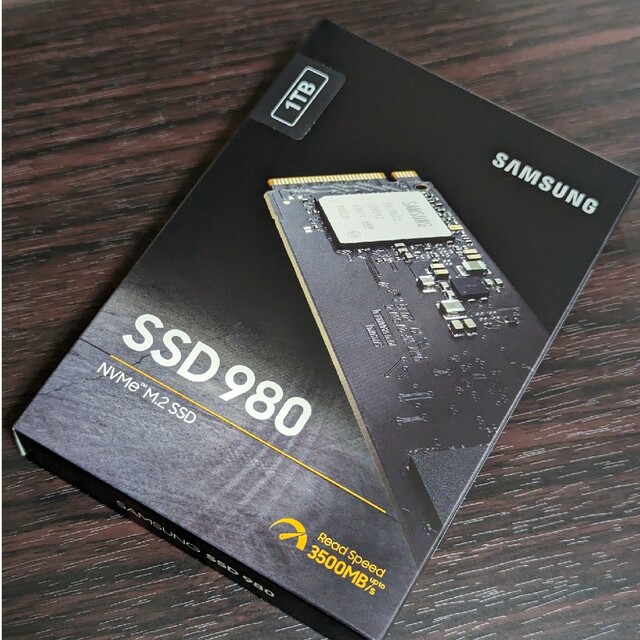 PCパーツ【新品未開封】 Samsung 980 NVMe M.2 SSD 1TB