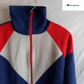 チャンピオン(Champion)のチャンピオン　ジョグトップ　ジップアップ ジャケット ユーロ古着(ジャージ)