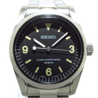 セイコー(SEIKO)のセイコー 腕時計美品  - ボーイズ 黒(腕時計)