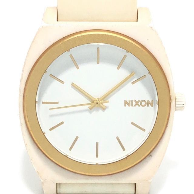 NIXON - ニクソン 腕時計 - 16K レディース 白の通販 by ブランディア｜ニクソンならラクマ