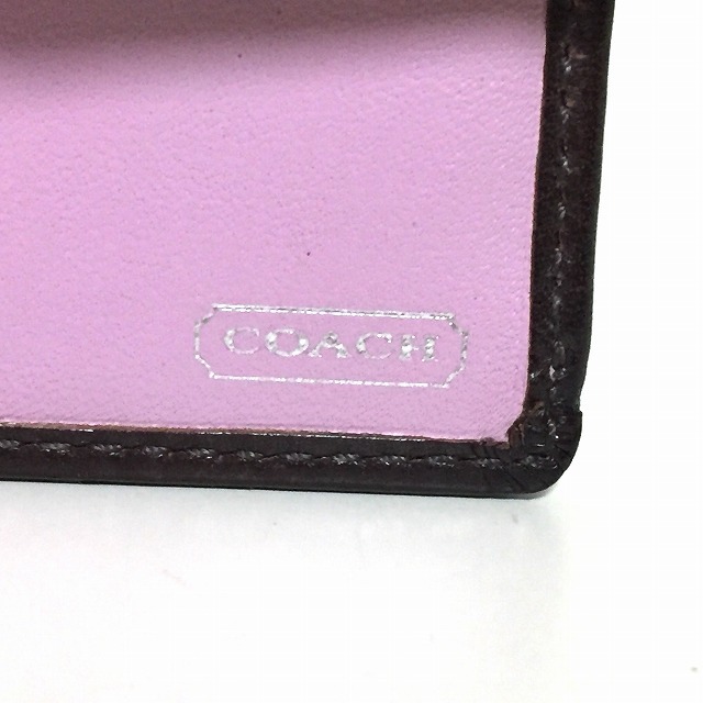 COACH(コーチ)のコーチ カードケース シグネチャー柄 レディースのファッション小物(名刺入れ/定期入れ)の商品写真