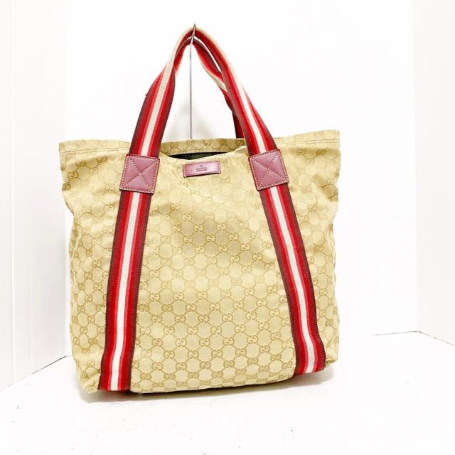 女性が喜ぶ♪ GUCCI(グッチ) トートバッグ GG柄 189669