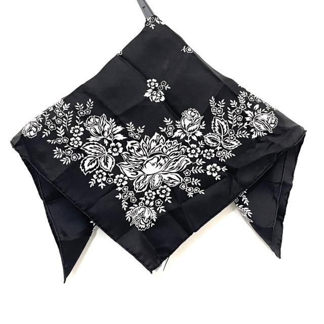 manipuri(マニプリ)のmanipuri(マニプリ) スカーフ美品  黒×白 レディースのファッション小物(バンダナ/スカーフ)の商品写真