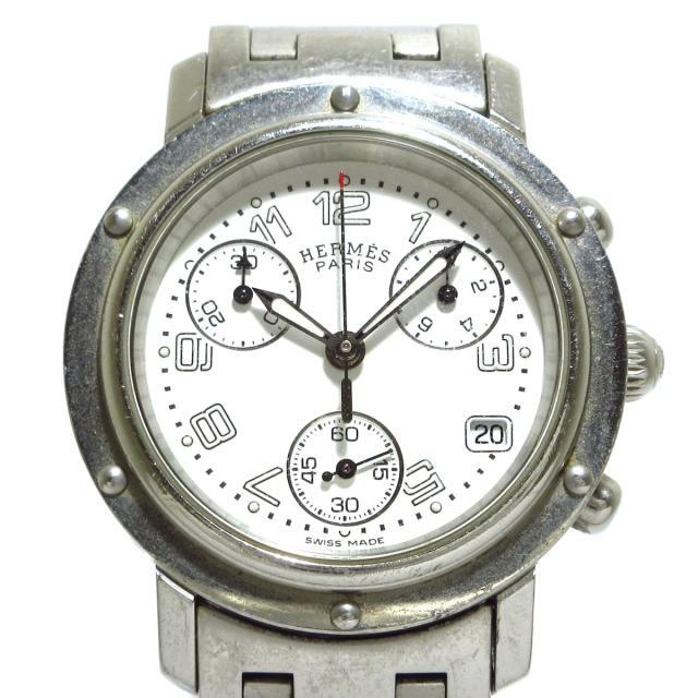 安価 ワタナベ - Hermes エルメス CL1.310 クリッパークロノ 腕時計