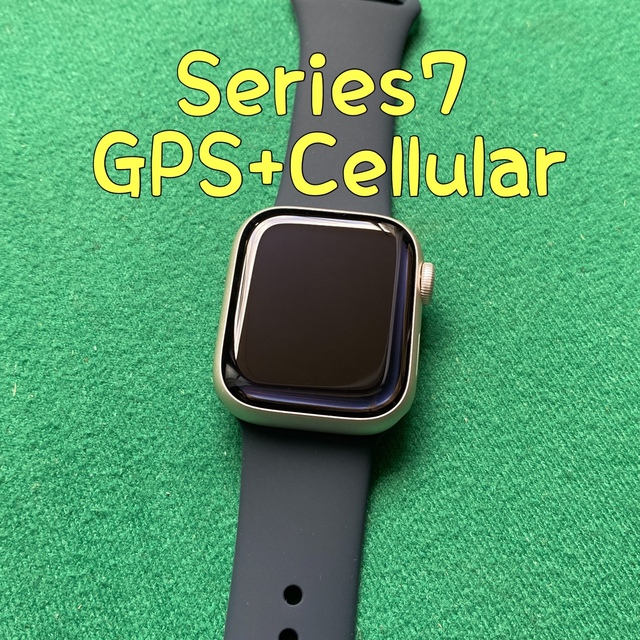 腕時計(デジタル)Apple Watch Series7 スターライト 41mm アップルウォッチ