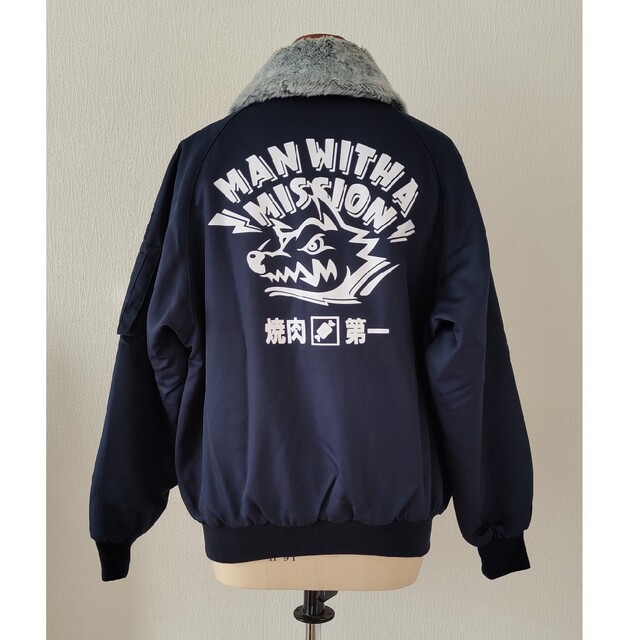 MAN WITH A MISSION 田中重機㈱ ドカジャン XS MAN WITH A MISSION 田中重機㈱ ドカジャン XS