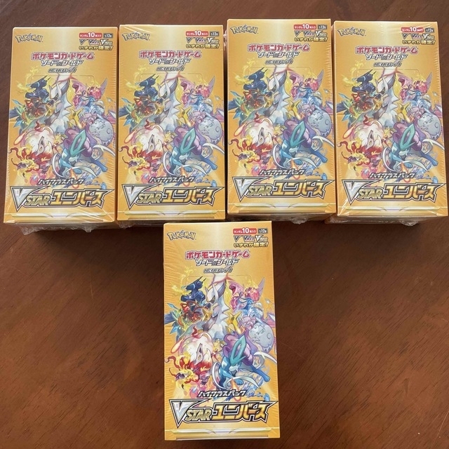大人気の - ポケモン ブイスターユニバース5BOX シュリンク付き V