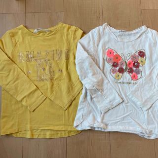 エイチアンドエム(H&M)の女の子用ロンT(Tシャツ/カットソー)