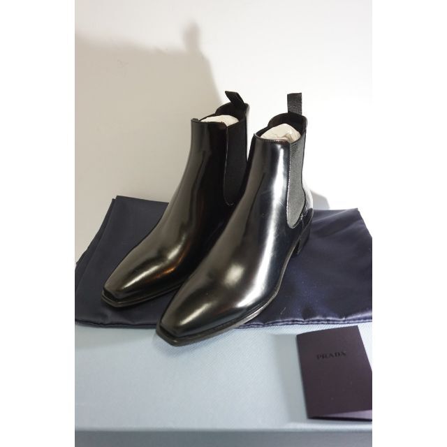 お気にいる PRADA - 新品 正規 19AW PRADA プラダ サイドゴア ブーツ